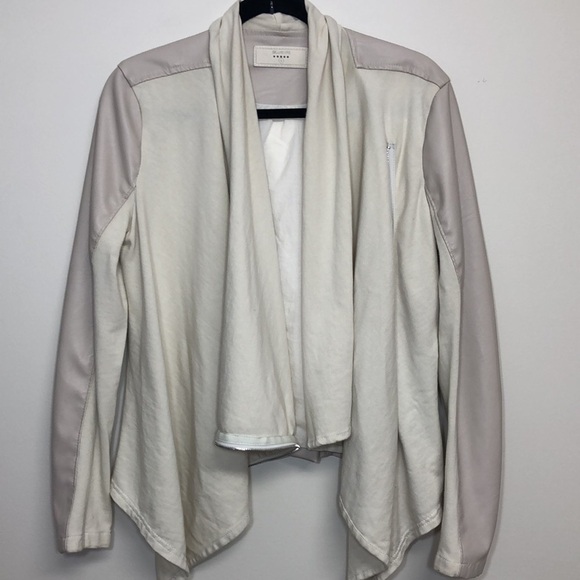 Blank NYC Private Practice Faux‎ Leather Jacket L - Picture 4 of 7